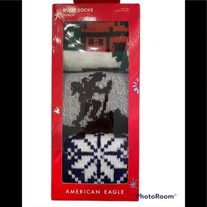 New in Box American Eagle Outfitters 3 Pack of Boot Socks